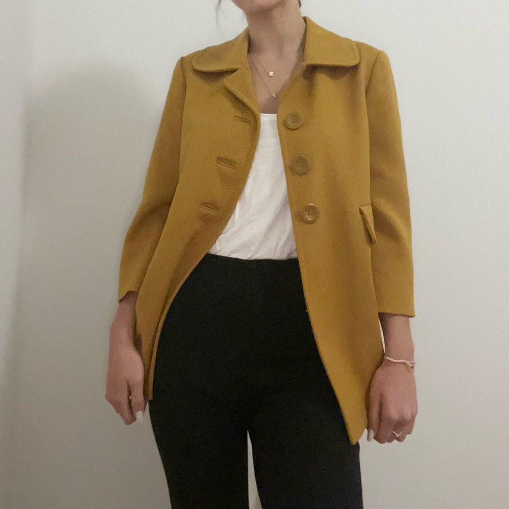 Banana Republic mustard Yellow Blazer